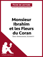 Monsieur Ibrahim et les Fleurs du Coran d'Éric-Emmanuel Schmitt (Fiche de lecture): Résumé complet et analyse détaillée de l'oeuvre