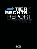 Tierrechtsreport 2016: Recherchen, Tierquälerei und rechtliche Entwicklung in Deutschland