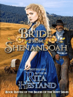 Bride from Shenandoah (Brides of the West Series Book Eleven)