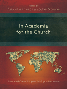 In Academia for the Church: Eastern and Central European Theological Perspectives