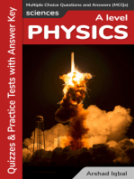 A Level Physics Multiple Choice Questions and Answers (MCQs): Quizzes & Practice Tests with Answer Key (Physics Quick Study Guides & Terminology Notes to Review)