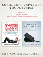 Considering University 2-Book Bundle: Dream Factories / What to Consider If You're Considering University