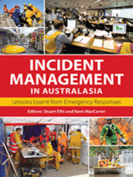 Incident Management in Australasia: Lessons Learnt from Emergency Responses