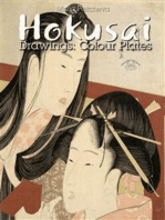 Hokusai Drawings: Colour Plates