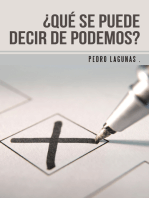 ¿Qué se puede decir de Podemos?