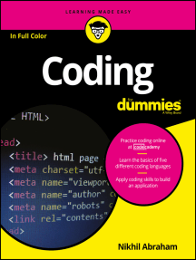 Coding For Dummies by Nikhil Abraham (Ebook) - Read free for 30 days