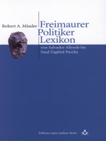 Freimaurer Politiker Lexikon: von Salvador Allende bis Saad Zaghlul Pascha