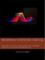 Business Statistics MCQs: Multiple Choice Questions and Answers (Quiz & Practice Tests with Answer Key)