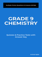 Grade 9 Chemistry Multiple Choice Questions and Answers (MCQs): Quizzes & Practice Tests with Answer Key (Chemistry Quick Study Guides & Terminology Notes about Everything)