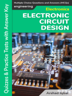 Electronic Circuit Design Multiple Choice Questions and Answers (MCQs): Quizzes & Practice Tests with Answer Key (Electronics Quick Study Guides & Terminology Notes to Review)