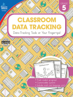 Classroom Data Tracking, Grade 5