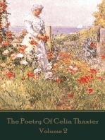 The Poetry of Celia Thaxter - Volume II