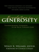 A Revolution in Generosity: Transforming Stewards to be Rich Toward God