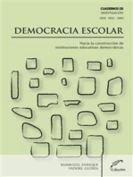 Democracia Escolar: Hacia la construcción de instituciones educativas democráticas
