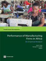 Performance of Manufacturing Firms in Africa: An Empirical Analysis