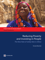 Reducing Poverty and Investing in People: The New Role of Safety Nets in Africa