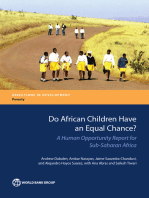 Do African Children Have an Equal Chance?