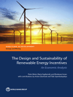 The Design and Sustainability of Renewable Energy Incentives