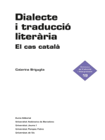 Dialecte i traducció literària: El cas català