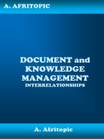 Document and Knowledge Management Interrelationships