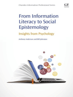 From Information Literacy to Social Epistemology