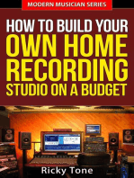 How To Build Your Own Home Recording Studio On A Budget: Modern Musician, #2