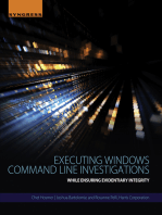 Executing Windows Command Line Investigations