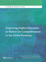 Improving Higher Education in Malawi for Competitiveness in the Global Economy