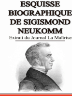 Esquisse Biographique de Sigismond Neukomm, Écrit par lui-même.: Extrait du Journal La Maîtrise