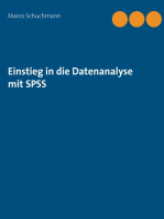 Einstieg in die Datenanalyse mit SPSS