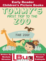 Tommy's First Trip to the Zoo: Early Reader - Children's Picture Books
