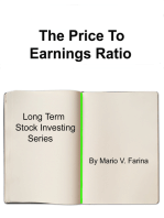 The Price To Earnings Ratio
