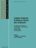 Current Problems in Particle Physics and Cosmology: Proceedings of the Workshop on Current Problems in Particle Physics and Cosmology, Ioannina, Greece, 25-29 June 1990