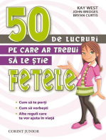 50 de lucruri pe care ar trebui sa le știe fetele