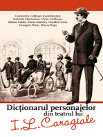 Dicționarul personajelor din teatrul lui I.L. Caragiale
