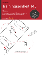 Grundlagen im Angriff: Zusammenspiel im Sperren und Absetzen mit dem Kreis (TE 145): Handball Fachliteratur