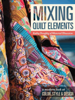 Mixing Quilt Elements: A Modern Look at Color, Style & Design