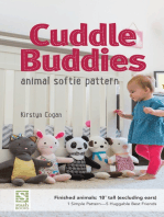 Cuddle Buddies Animal Softie Pattern