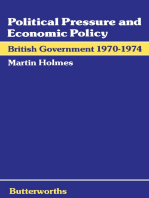 Political Pressure and Economic Policy: British Government 1970–1974