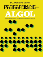 Programming—ALGOL