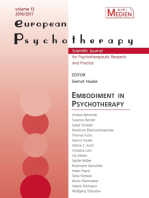 European Psychotherapy 2016/2017: Embodiment in Psychotherapy