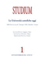 Studium - Le Università cattoliche oggi