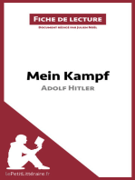 Mein Kampf d'Adolf Hitler (Fiche de lecture): Résumé complet et analyse détaillée de l'oeuvre