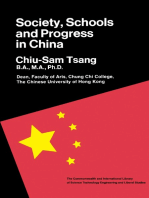 Society, Schools & Progress in China: The Commonwealth and International Library: Education and Educational Research