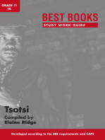Study Work Guide: Tsotsi Grade 11 Home Language