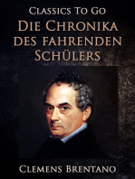 Die Chronika des fahrenden Schülers Urfassung