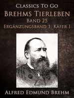 Brehms Tierleben. Band 25. Ergänzungsband 1