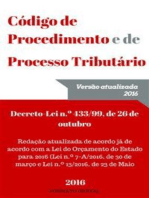 Código de Procedimento e de Processo Tributário 2016