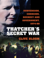 Thatcher's Secret War