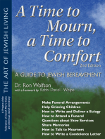 A Time To Mourn, a Time To Comfort (2nd Edition): A Guide to Jewish Bereavement